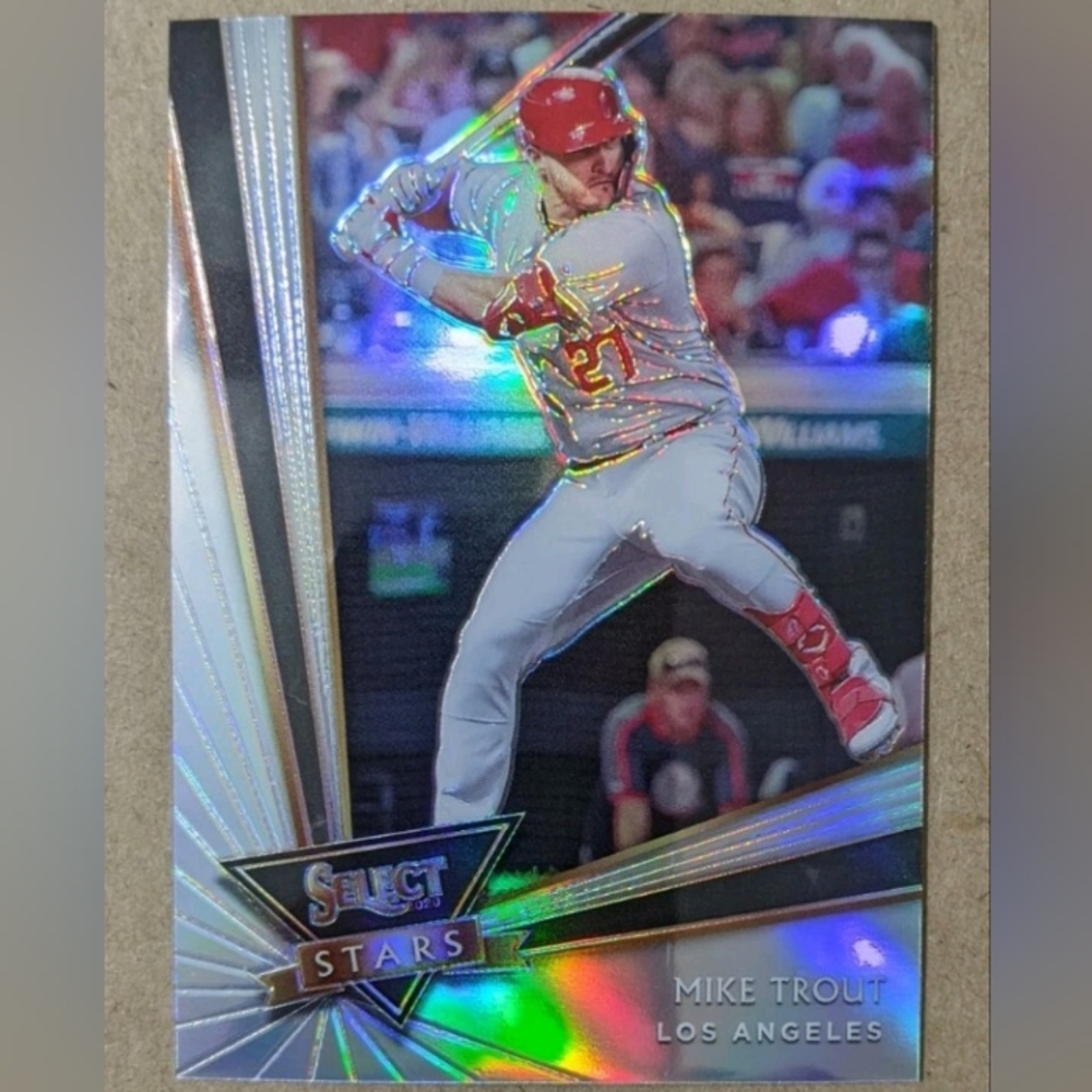 2020 PANINI SELECT SELECT STARS PRIZMS HOLO  #4 MIKE TROUT